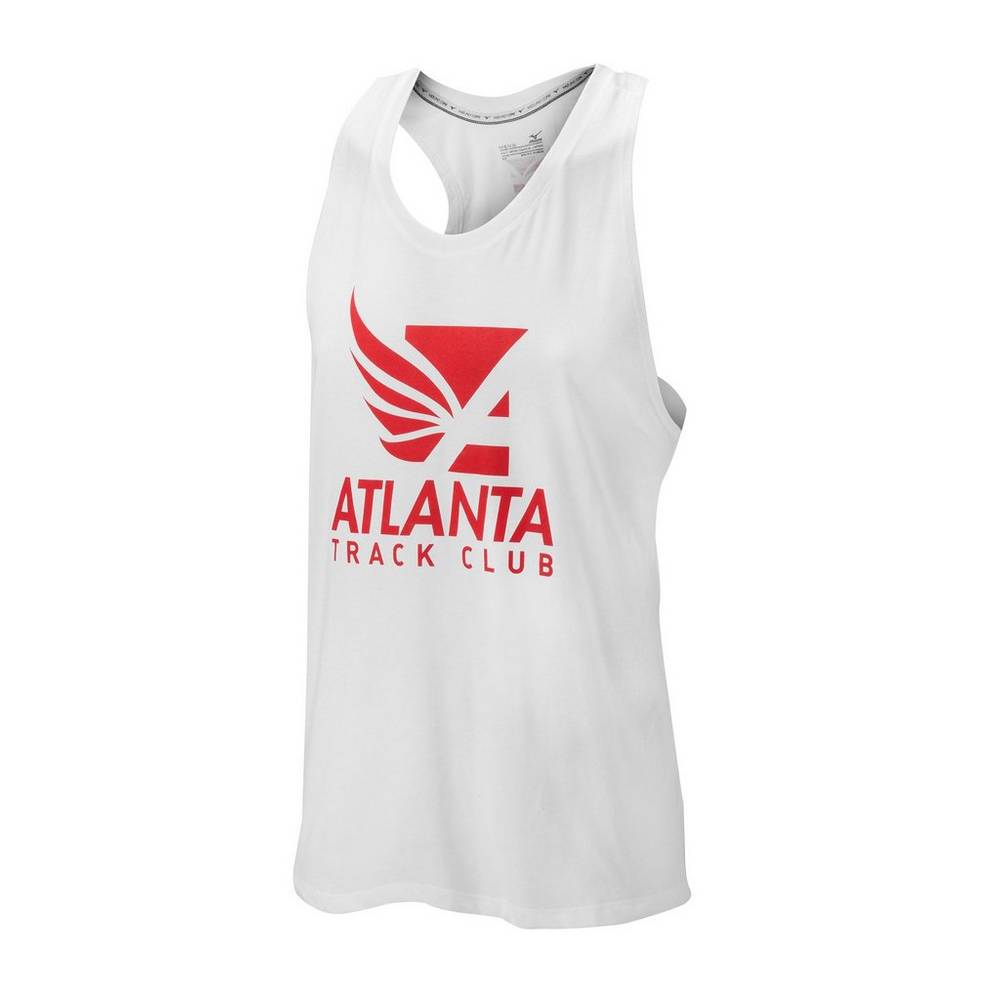 Mizuno Men's Atlanta Track Club 50/50 Tank Top White (450025-EFO)